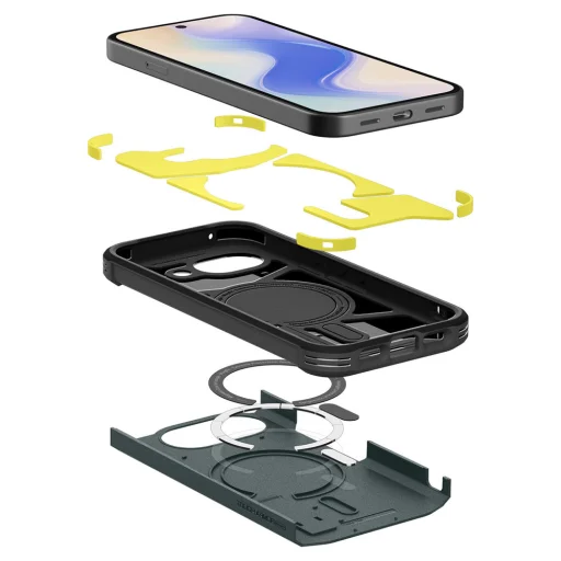 Spigen - Tough Armor MagSafe (ACS11282) puzdro - Google Pixel 10a - Abyss Green - 7