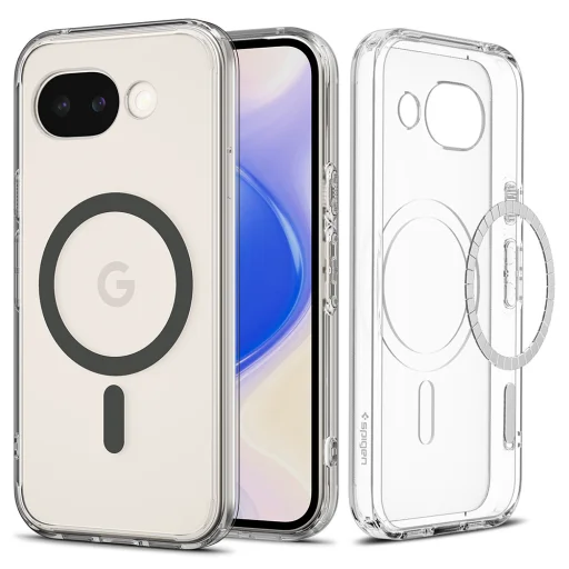 Spigen - Ultra Hybrid MagSafe (ACS11277) - Google Pixel 10a - Clear Graphite puzdro - 1