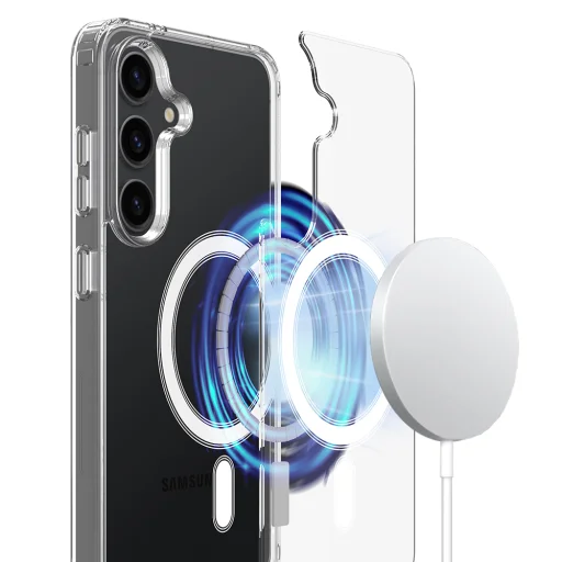 Techsuit - MagSafe Pro - Samsung Galaxy A57 5G - Priehľadný kryt - 2