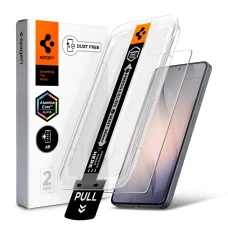 Spigen - (2 darabos) Glas.tR EZ-FIT Pro (Anti-Reflection) (AGL11080) - Samsung Galaxy S26 Plus - Clear üvegfólia üvegfólia