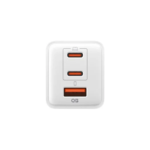 Spigen - Sieťová nabíjačka Essential EE473EU (ACH09464) - USB, 2x Type-C, Rýchle nabíjanie, Quantum Boost, 47W - Biela - 3