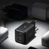 Spigen - Sieťová nabíjačka Essential EE473EU (ACH09465) - USB, 2x Type-C, Rýchle nabíjanie, Quantum Boost, 47W - Čierna thumbnail