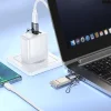 Hoco UA46B USB A - USB C OTG adaptér sivý thumbnail
