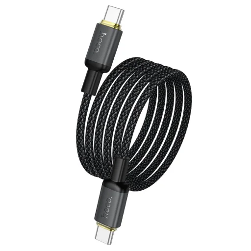 Hoco X128 Benefit USB-C - USB-C kábel 3A 60W 1 m čierny - 3