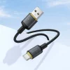 Hoco X128 Benefit USB-A - USB-C kábel 3 A 1 m čierny thumbnail