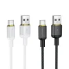 Hoco X128 Benefit USB-A - USB-C kábel 3 A 1 m čierny thumbnail