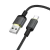 Hoco X128 Benefit USB-A - USB-C kábel 3 A 1 m čierny thumbnail