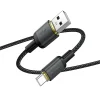 Hoco X128 Benefit USB-A - USB-C kábel 3 A 1 m čierny thumbnail