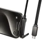Hoco U150 Exquisite USB-C–USB-C PD 60W kábel s držiakom 1,2 m čierny thumbnail