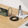 Hoco U150 Exquisite USB-C–USB-C PD 60W kábel s držiakom 1,2 m čierny thumbnail