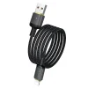 Hoco X128 Benefit čierny Lightning USB kábel 1 m 2,4 A thumbnail