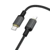 Hoco X128 Benefit čierny Lightning USB kábel 2 m 30 W thumbnail