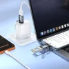 Hoco UA46C sivý USB-C - USB-A OTG adaptér thumbnail