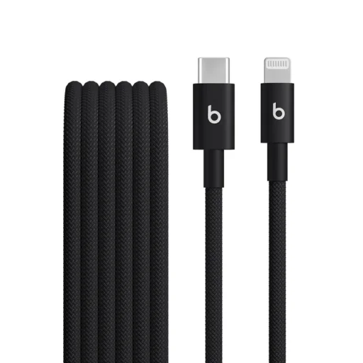 USB-C – Lightning kábel Beats, 1,5 m, čierny MDGK4ZM/A - 1