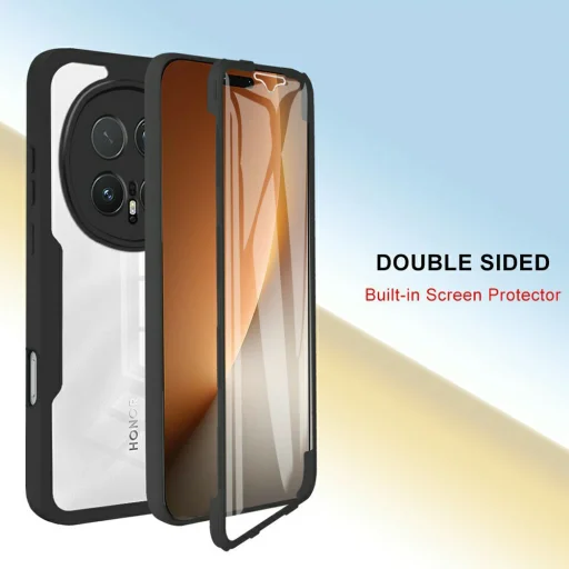 Honor Magic8 Pro Fialová Techsuit ColorVerse 360 séria + puzdro s ochranou displeja - 2