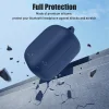 Samsung Galaxy Buds 4 / 4 Pro sivé silikónové flipové puzdro Techsuit, hladký ultratenký materiál thumbnail