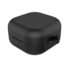 Samsung Galaxy Buds 4 / Buds 4 Pro Čierne silikónové puzdro Techsuit, puzdro z hladkého ultratenkého materiálu