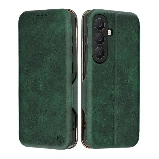 Samsung Galaxy S26 Zelené puzdro Techsuit Safe Wallet Plus - 1