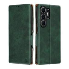 Zelené puzdro Techsuit Safe Wallet Plus pre Samsung Galaxy S26 Ultra