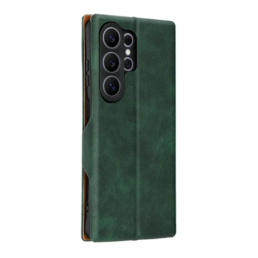 Zelené puzdro Techsuit Safe Wallet Plus pre Samsung Galaxy S26 Ultra - 5