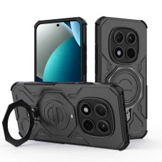 Puzdro Techsuit Carbon Shield PRO pre Xiaomi Redmi Note 15 Pro 5G, čierne