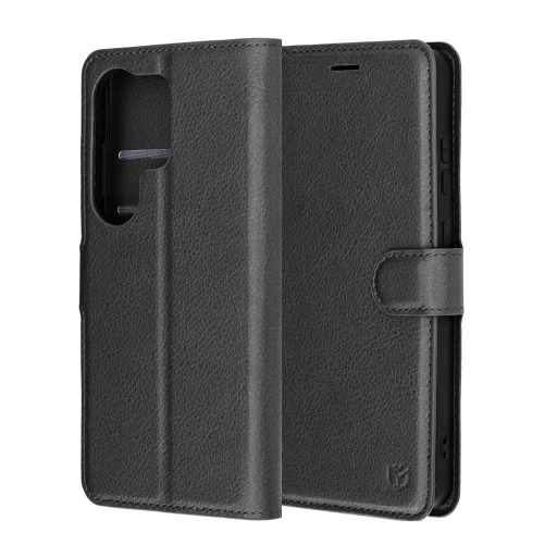 Samsung Galaxy S26 Ultra čierne Techsuit - Leather Folio puzdro - 6