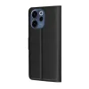 Oppo Reno15 F / Reno15 FS 5G Čierne kožené flipové puzdro Techsuit thumbnail