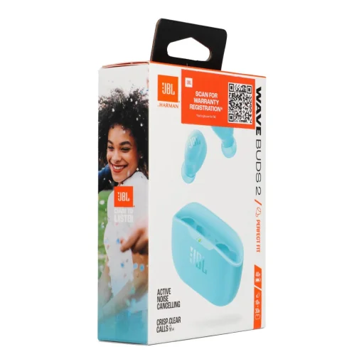 JBL Wave Buds 2 vezeték nélküli ANC bluetooth fülhallgató kék - 4