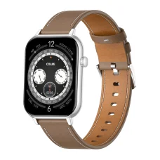 COLMI C28 Smartwatch Silver + brown leather