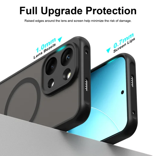 Xiaomi Poco X8 Pro Max Čierne Techsuit HaloFrost II MagSafe puzdro - 5