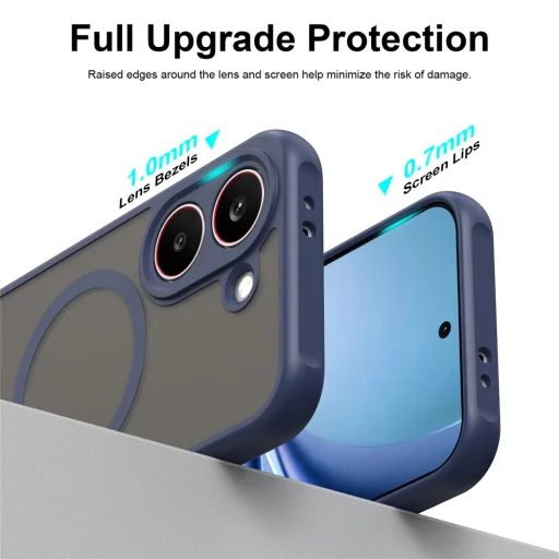 Puzdro Techsuit HaloFrost II MagSafe pre Xiaomi Poco X8 Pro, tmavomodré - 5