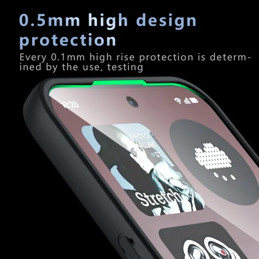 Nothing Phone 4a Pro matné čierne puzdro Techsuit PureFrost MagSafe - 6