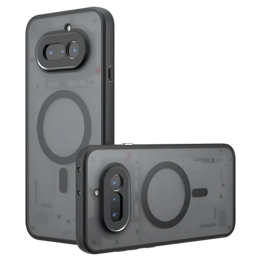 Nothing Phone (4a) matné čierne puzdro Techsuit PureFrost MagSafe - 1