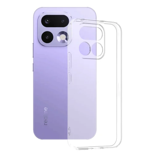 Realme 16 Pro priehľadný silikónový kryt Techsuit - priehľadný - 1