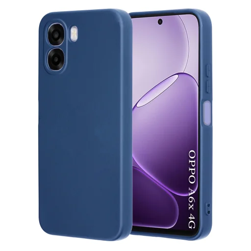 Oppo A6x 4G / A6x 5G Navy Blue Techsuit SoftFlex puzdro - 1