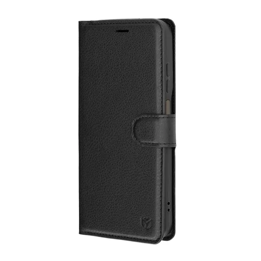 Motorola Moto G77 čierne Techsuit kožené flipové puzdro - 4