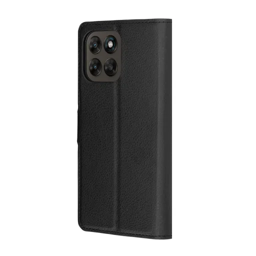 Motorola Moto G77 čierne Techsuit kožené flipové puzdro - 5
