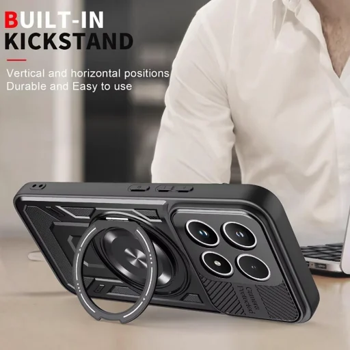 Modré puzdro Techsuit RuggedCam pre Xiaomi 17 - 5