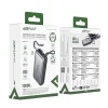 Acefast - Power Bank (M32) - teleszkópos kábellel, Type-C, Gyors töltés, PD35W, 10000mAh - Fém szürke thumbnail