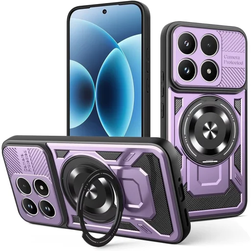 Xiaomi 17 fialové puzdro Techsuit RuggedCam - 1