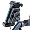 Blavec BVC-01 Velo držiak na mobilný telefón na bicykel/motocykel s indukčným nabíjaním a tlmením vibrácií (BVC01-ICSAHB) čierny thumbnail