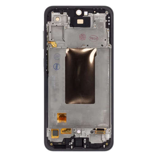 LCD displej + Dotyková plocha + Predný kryt Samsung A366B Galaxy A36 5G Čierny - 2