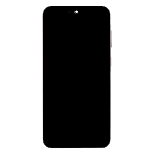LCD kijelző + Érintőegység + Előlap Samsung A566B Galaxy A56 5G Grafit - 1