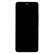 LCD displej + dotyková plocha + predný rám pre Xiaomi Redmi Note 15 4G čierny (Service Pack)