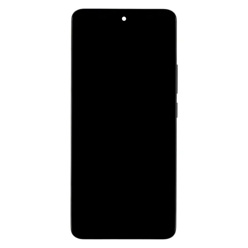LCD displej + dotyková plocha + predný rám pre Xiaomi Redmi Note 15 4G čierny (Service Pack) - 1