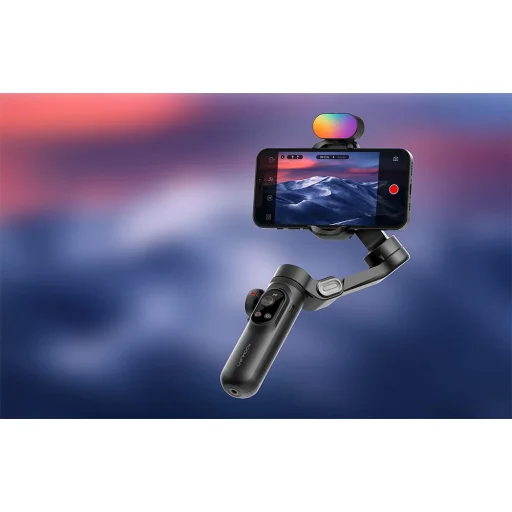 Gimbal AOCHUAN X Pro RGB (čierny) - 8