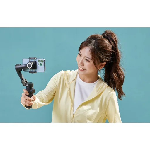 Gimbal AOCHUAN X Pro RGB (čierny) - 10