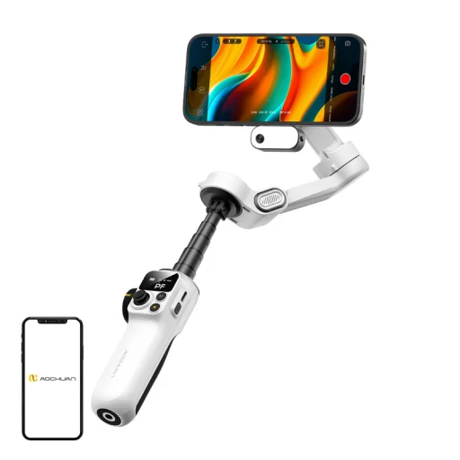 Gimbal AOCHUAN P2 (biely) - 1