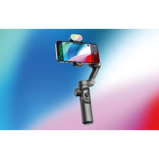 Gimbal AOCHUAN XE RGB (čierny) - 5
