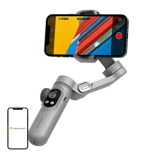 AOCHUAN X Pro Standard gimbal (sivý) - 1